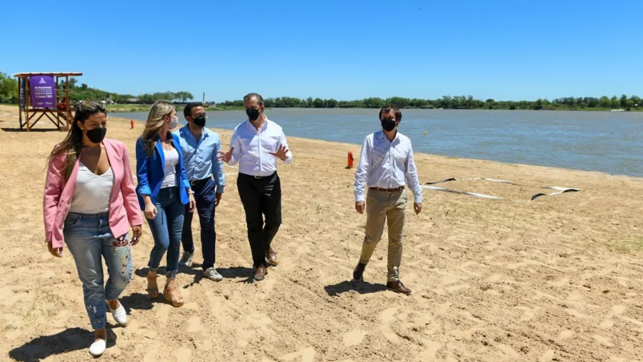 Presentaron oficialmente las playas públicas de Paraná Presentaron oficialmente las playas públicas de Paraná