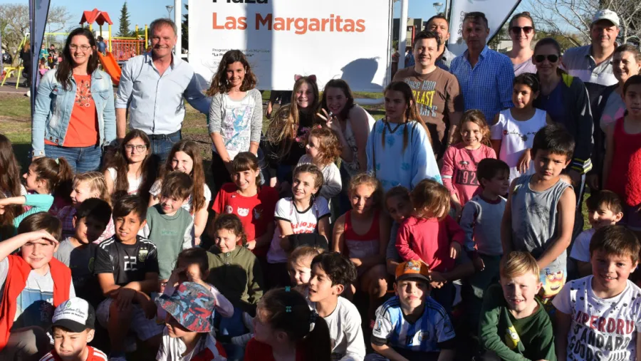 Inauguraron la cuarta plaza en el marco de un programa participativo Inauguraron la cuarta plaza en el marco de un programa participativo