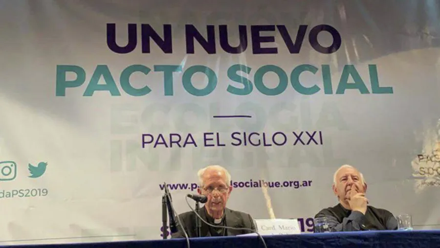 El arzobispo de Buenos Aires y cardenal primado de la Argentina, Mario Poli, cerró la jornada de Pastoral Social. El arzobispo de Buenos Aires y cardenal primado de la Argentina, Mario Poli, cerró la jornada de Pastoral Social.