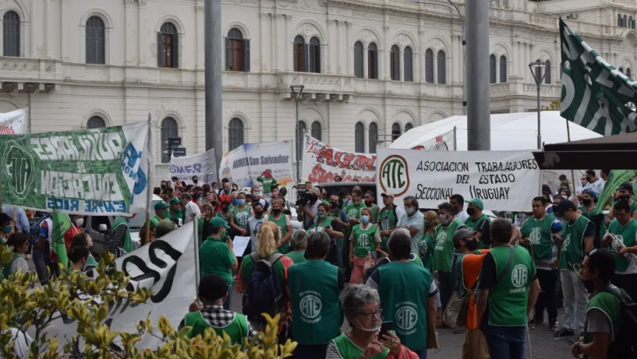 protesta ATE-AGMER protesta ATE-AGMER