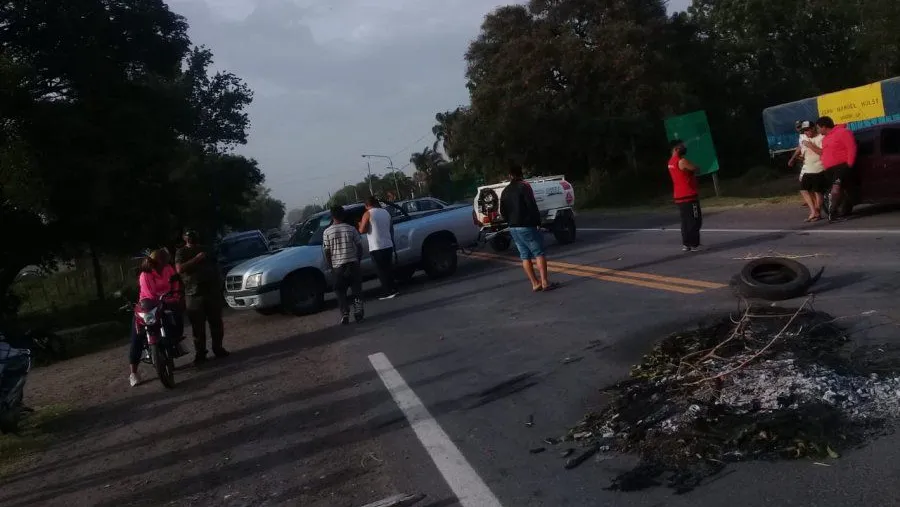 corte de ruta pescadores corte de ruta pescadores