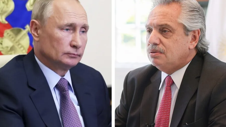 Putin llamó a Fernández tras el resultado de Covid positivo Putin llamó a Fernández tras el resultado de Covid positivo
