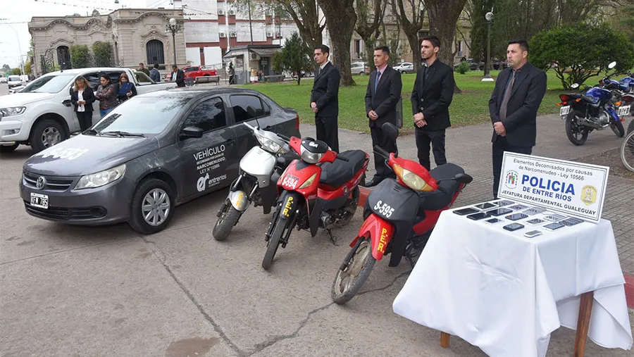 El gobierno entrerriano destinó otros vehículos incautados como resultado de la lucha contra el narcomenudeo, luego de que las causas tuvieran sentencia judicial. El gobierno entrerriano destinó otros vehículos incautados como resultado de la lucha contra el narcomenudeo, luego de que las causas tuvieran sentencia judicial.