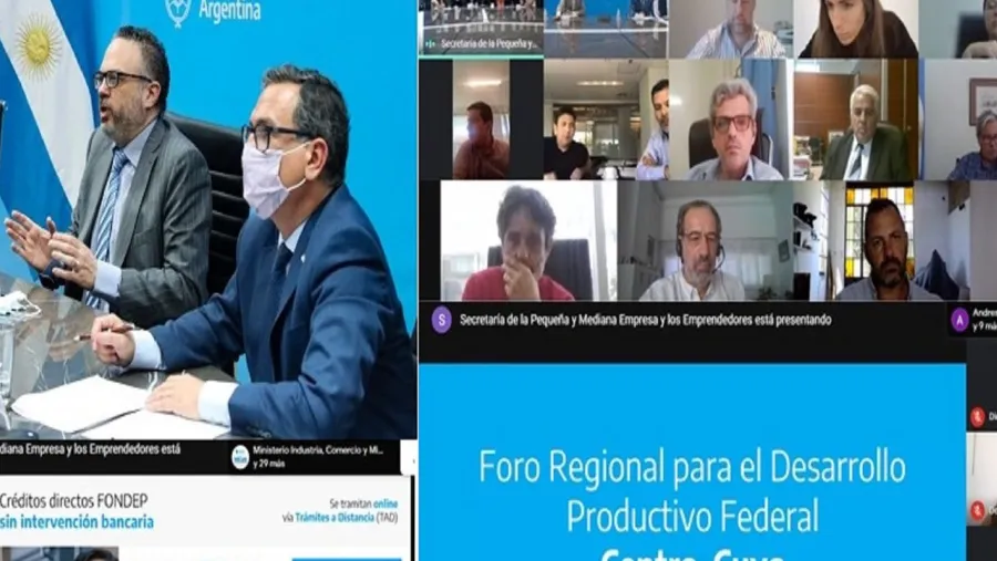 reunión virtual Foro Desarrollo Productivo reunión virtual Foro Desarrollo Productivo