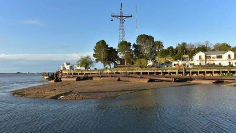 Río Paraná bajante Río Paraná bajante