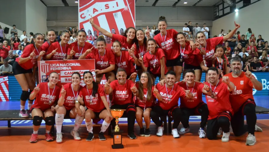 San Isidro se consagró campeón de la primera Liga Nacional de Vóley Femenina San Isidro se consagró campeón de la primera Liga Nacional de Vóley Femenina