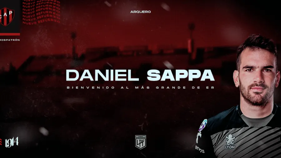 Daniel Sappa Patronato hizo oficial la llegada de Daniel Sappa