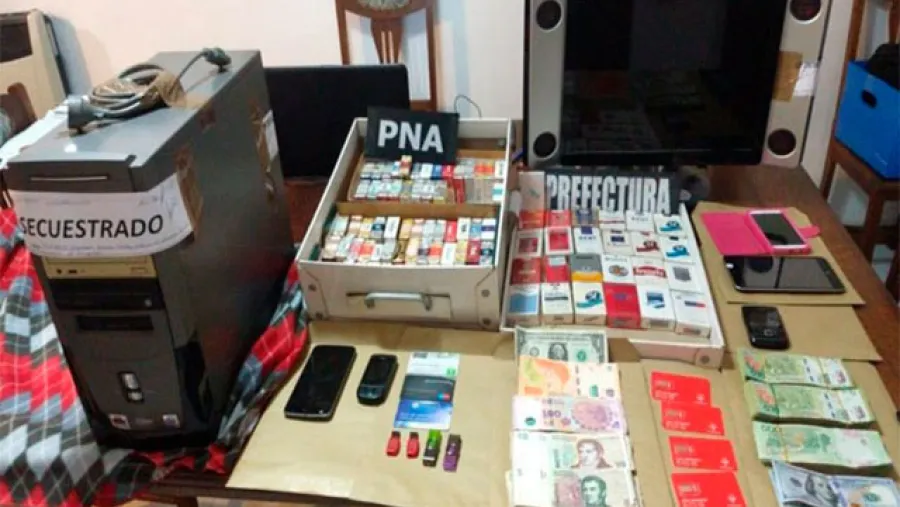Frustraron contrabando de cigarrillos y agroquímicos Frustraron contrabando de cigarrillos y agroquímicos