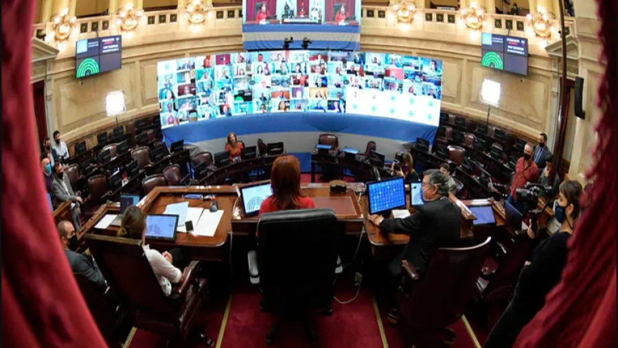 Senado nacional sesión virtual Senado nacional sesión virtual