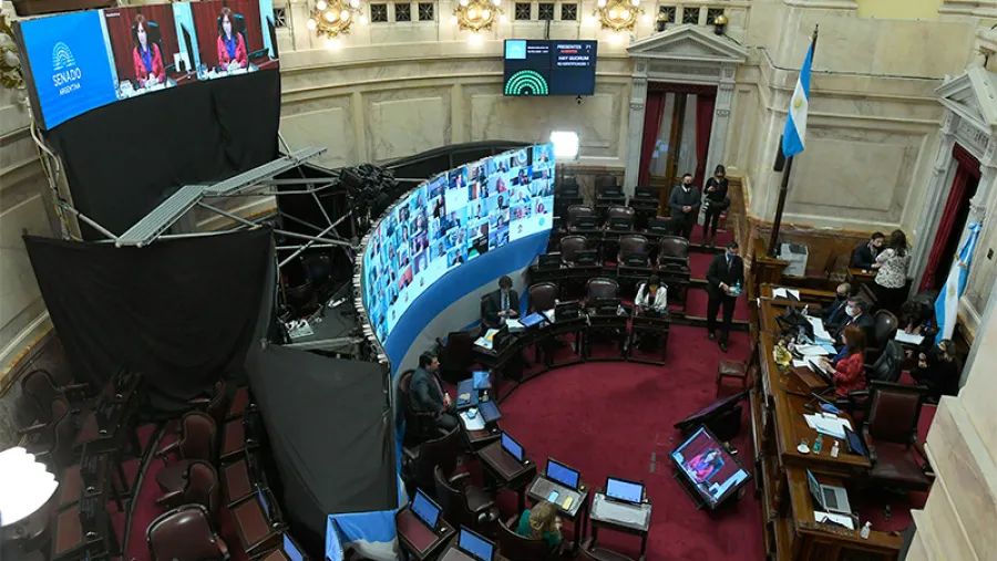 sesión virtual del Senado sesión virtual del Senado