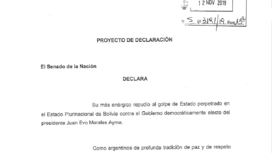 Declaración Declaración
