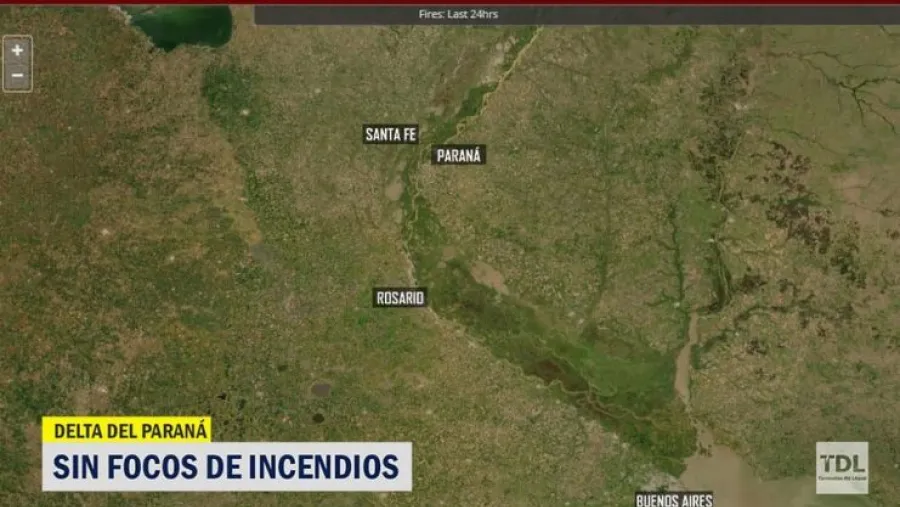 Sin focos de incendio Sin focos de incendio