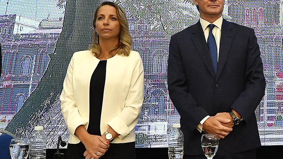 La vicegobernadora Laura Stratta valoró el discurso del primer mandatario provincial. La vicegobernadora Laura Stratta valoró el discurso del primer mandatario provincial.