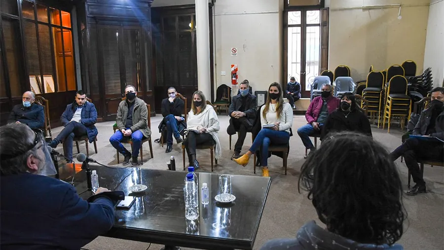 El encuentro se desarrolló en el Salón “Mariano Moreno”. El encuentro se desarrolló en el Salón “Mariano Moreno”.