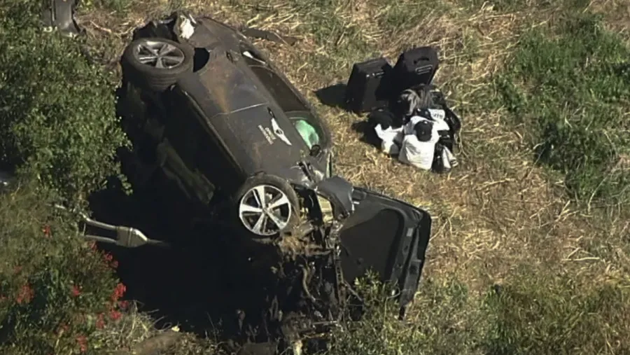 El golfista Tiger Woods protagonizó un grave accidente en Los Ángeles El golfista Tiger Woods protagonizó un grave accidente en Los Ángeles