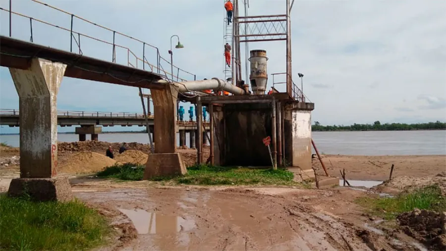 Toma de agua Paraná Toma de agua Paraná