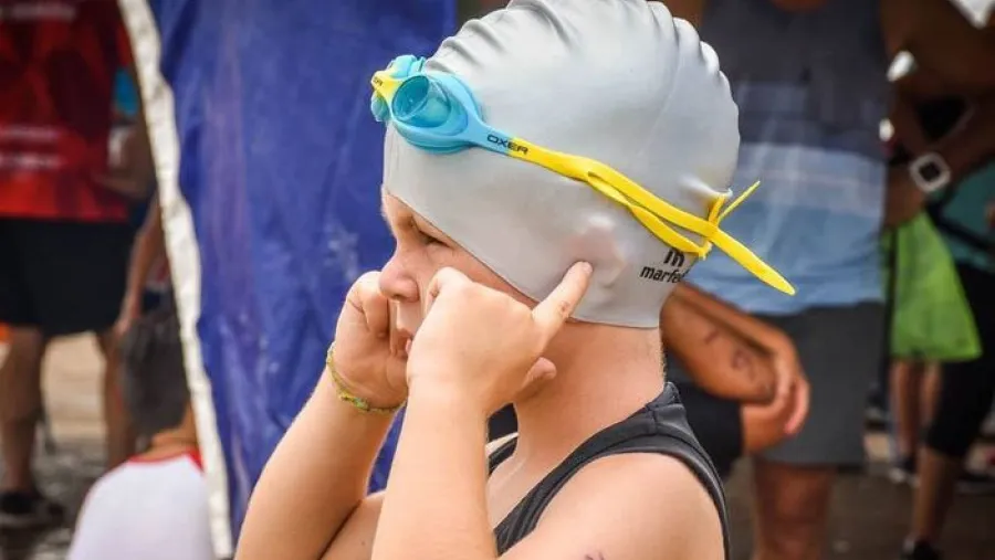 Pese a la ola de calor, los infantiles abrirán este viernes el Triatlón de La Paz Pese a la ola de calor, los infantiles abrirán este viernes el Triatlón de La Paz