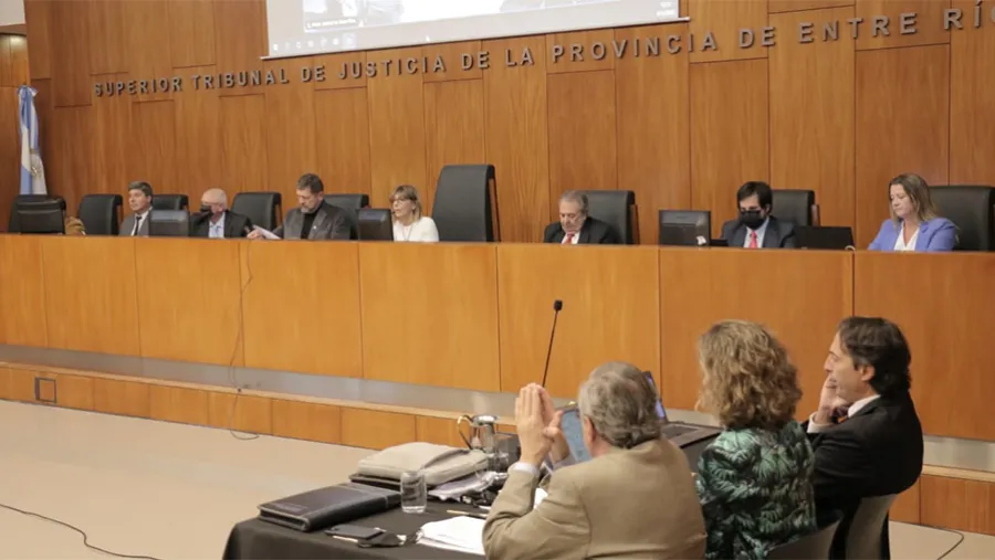 Imagen de archivo del Tribunal de Enjuiciamiento contra la fiscal Cecilia Goyeneche. Imagen de archivo del Tribunal de Enjuiciamiento contra la fiscal Cecilia Goyeneche.