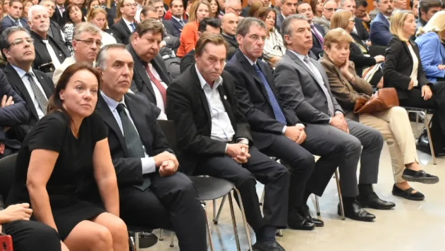 Urribarri y Varisco en la apertura del año judicial Urribarri y Varisco en la apertura del año judicial
