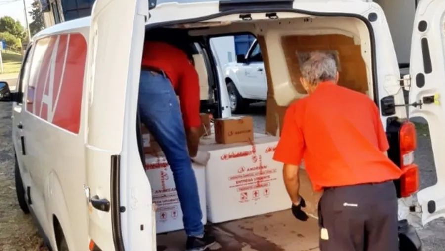 vacunas llegada a Paraná vacunas llegada a Paraná