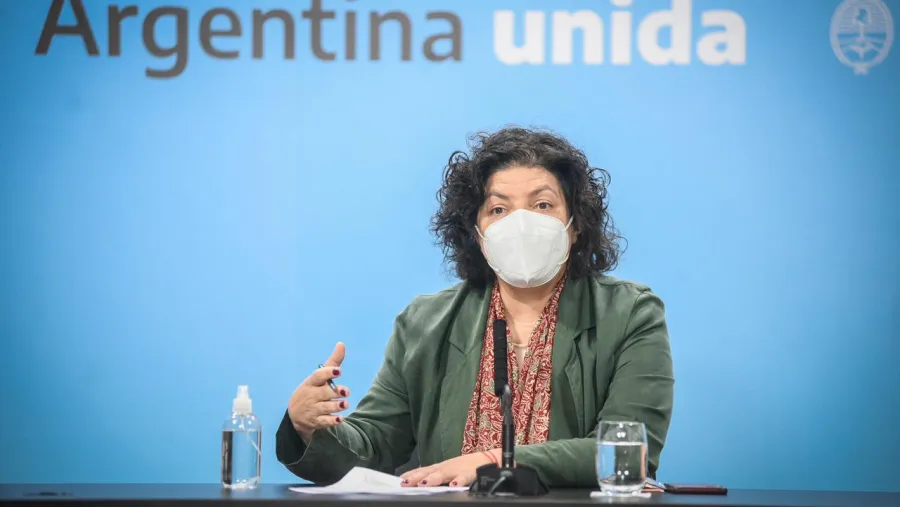 Carla Vizzotti conferencia de prensa Carla Vizzotti conferencia de prensa