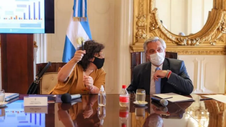 Vizzotti con Fernández Vizzotti con Fernández