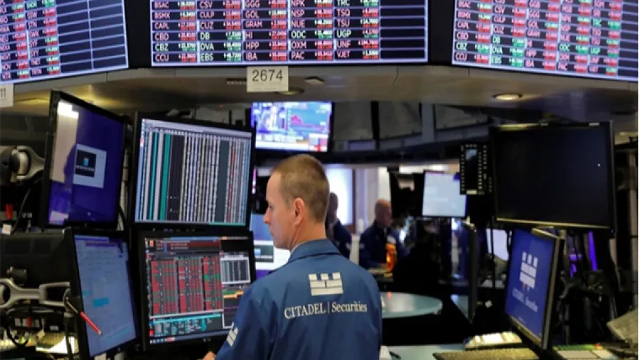 El New York Stock Exchange (NYSE) en Wall Street El New York Stock Exchange (NYSE) en Wall Street