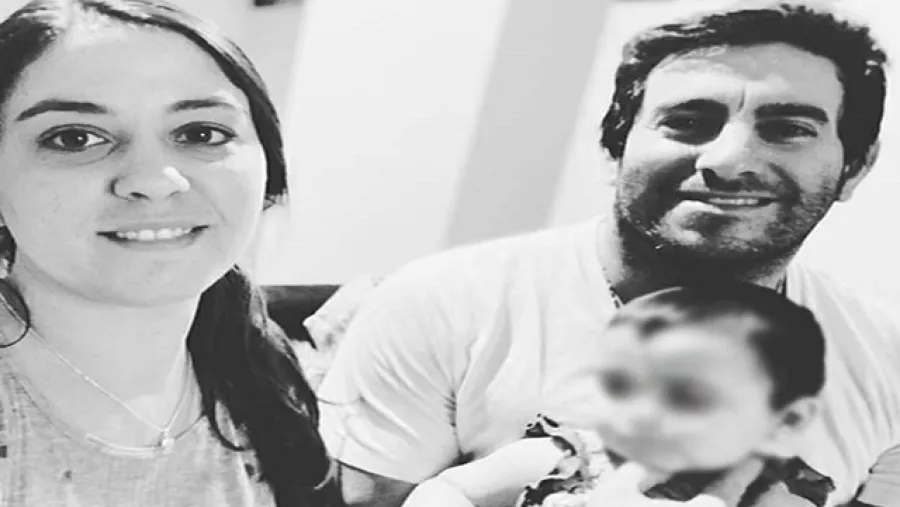 Ayelén Acosta y su esposo Ayelén Acosta y su esposo