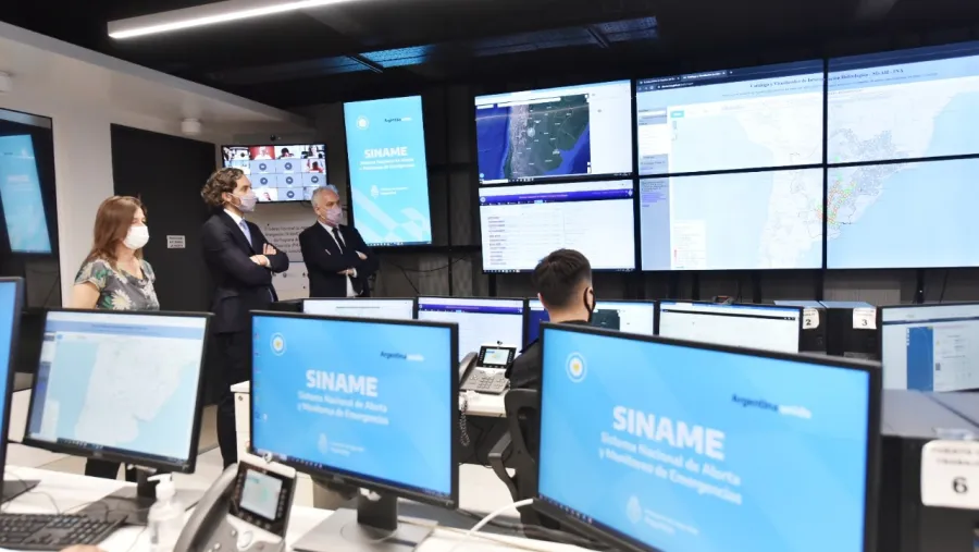 Presentaron el nuevo sistema digital del Siname Presentaron el nuevo sistema digital del Siname