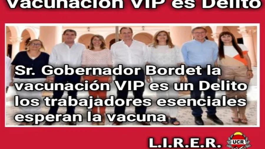 gabinete provincial vacunación LIRER gabinete provincial vacunación LIRER