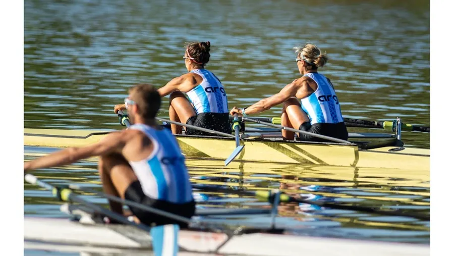 Remo: los argentinos tuvieron un buen inicio por el Preolímpico en Río de Janeiro Remo: los argentinos tuvieron un buen inicio por el Preolímpico en Río de Janeiro