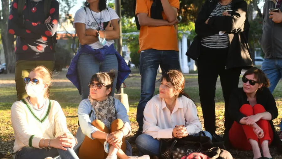 Gaillard se reunió con artistas y trabajadores de la cultura en Paraná Gaillard se reunió con artistas y trabajadores de la cultura en Paraná