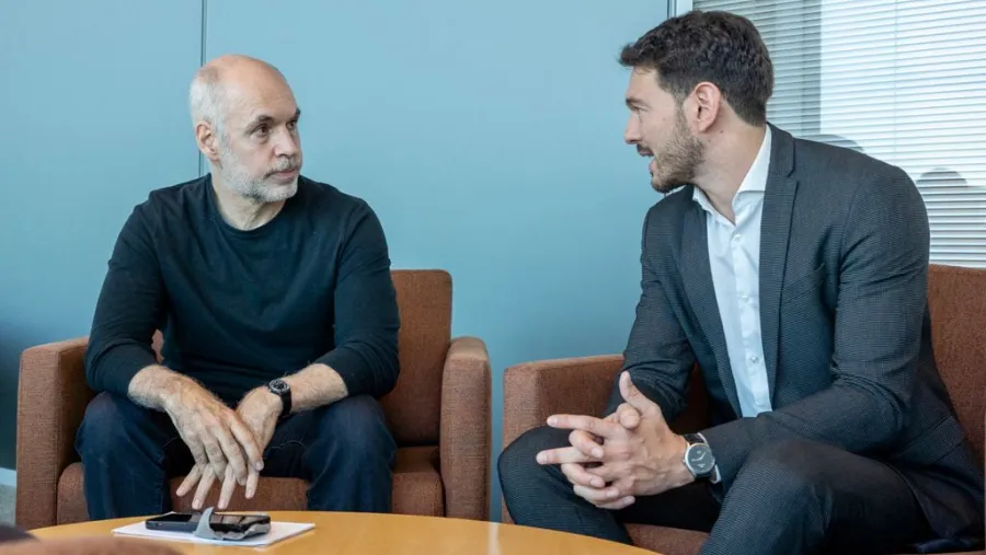 Gainza con Larreta Gainza con Larreta