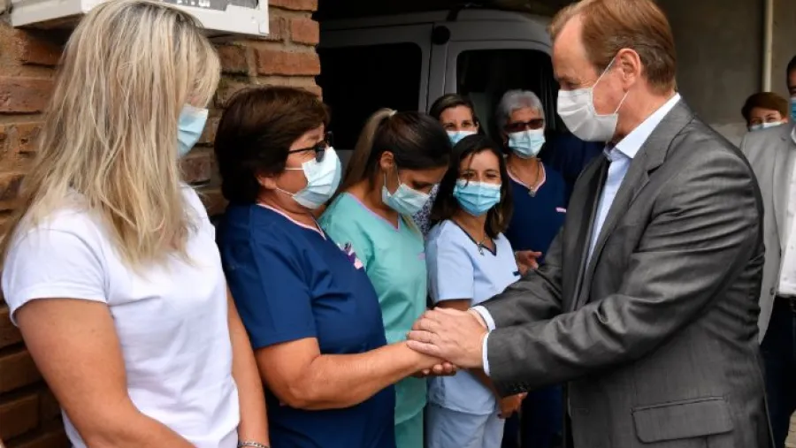 Bordet destacó el incremento del presupuesto de Salud en 2022 Bordet destacó el incremento del presupuesto de Salud en 2022