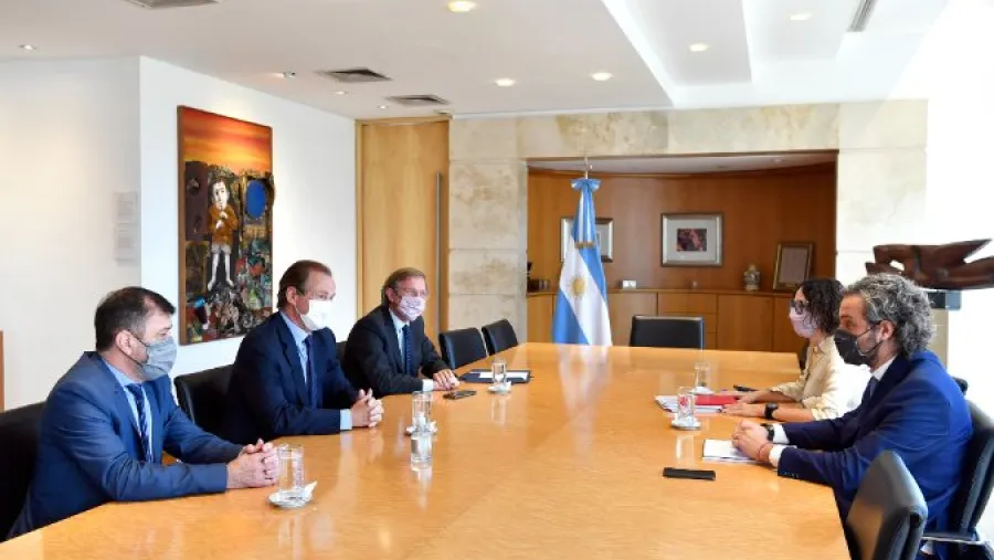 Bordet analizó con Cafiero el escenario de exportaciones de los productos entrerrianos Bordet analizó con Cafiero el escenario de exportaciones de los productos entrerrianos