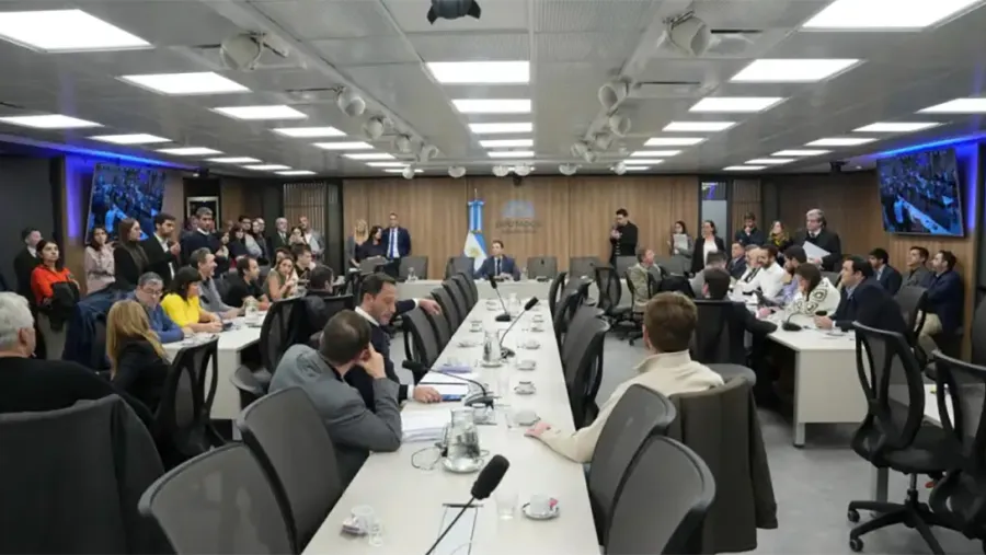 Imagen de archivo de otra reunión sin resultados para confirmar la comisión investigadora de $LIBRA en Diputados.